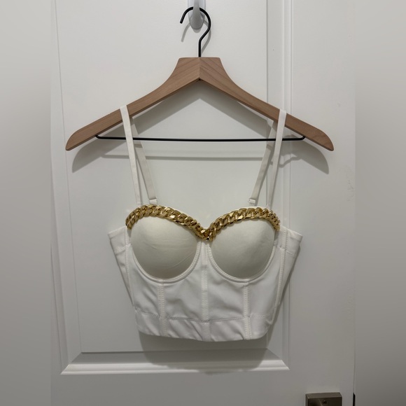 Micas Chain Corset Top - Picture 2 of 5